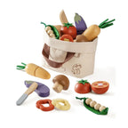 Robotime Robud - Classic Wooden Kitchen: Educational Pretend Play with Sliceable Fruits & Vegetables