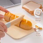 Robotime Robud - Classic Wooden Kitchen: Educational Pretend Play with Sliceable Fruits & Vegetables