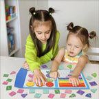 Montessori Fractions Awakening: Magnetic Educational Wood Toy